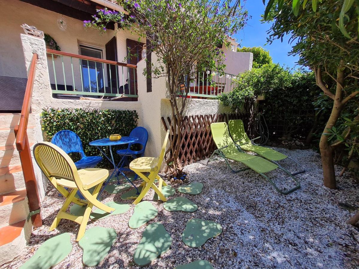 Bel Appartement Renove, Avec Terrasse Et Piscine La Croix-Valmer Exteriör bild