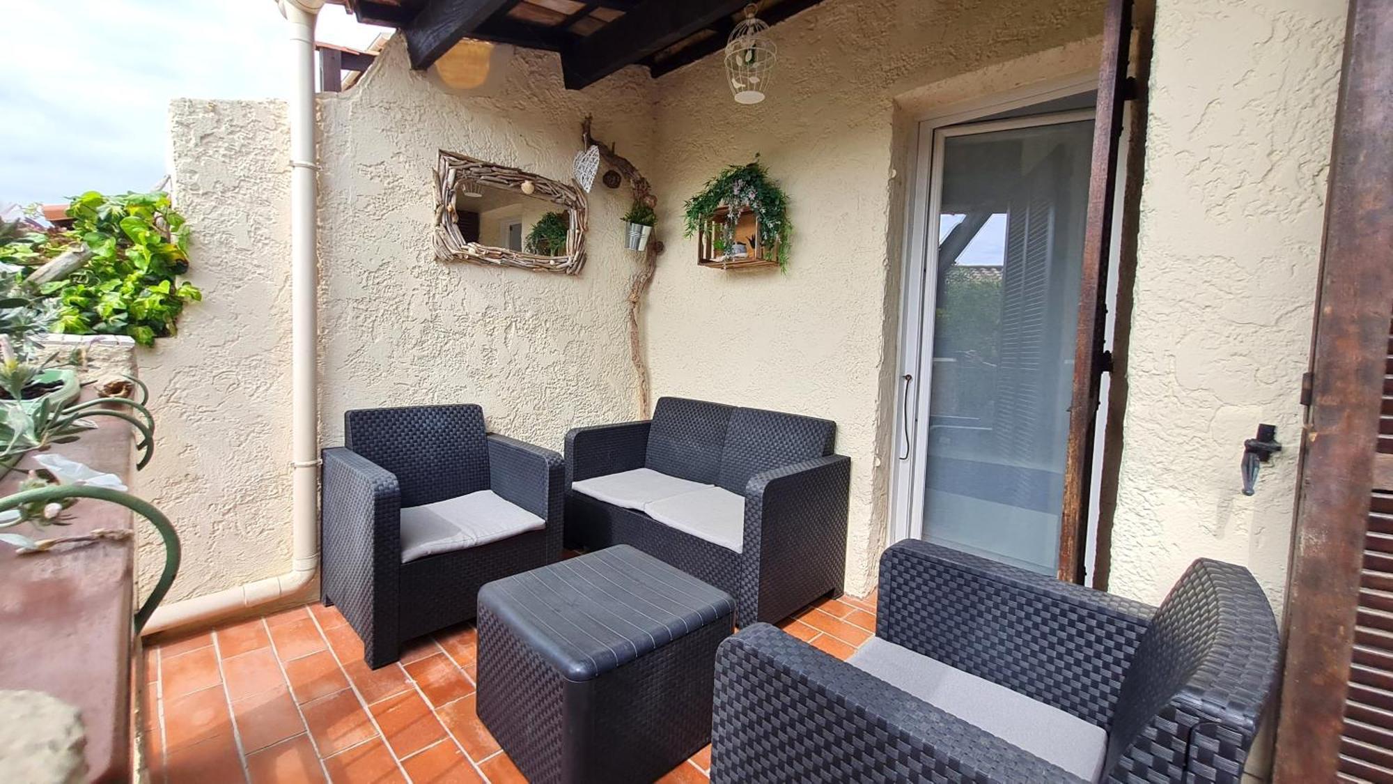 Bel Appartement Renove, Avec Terrasse Et Piscine La Croix-Valmer Exteriör bild
